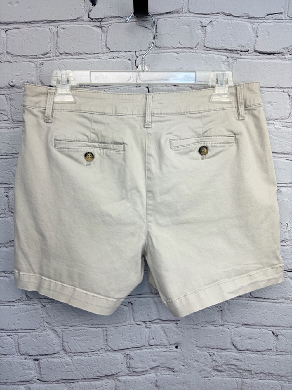Tommy Bahama Boracay Chino 5” Shorts Khaki Sand Sz 8 - Picture 10 of 15